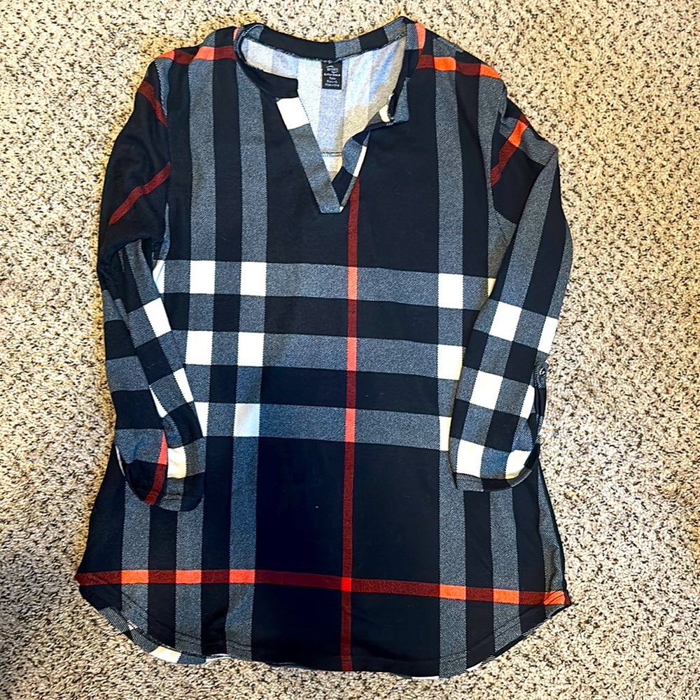 Button Sleeve Tunic!